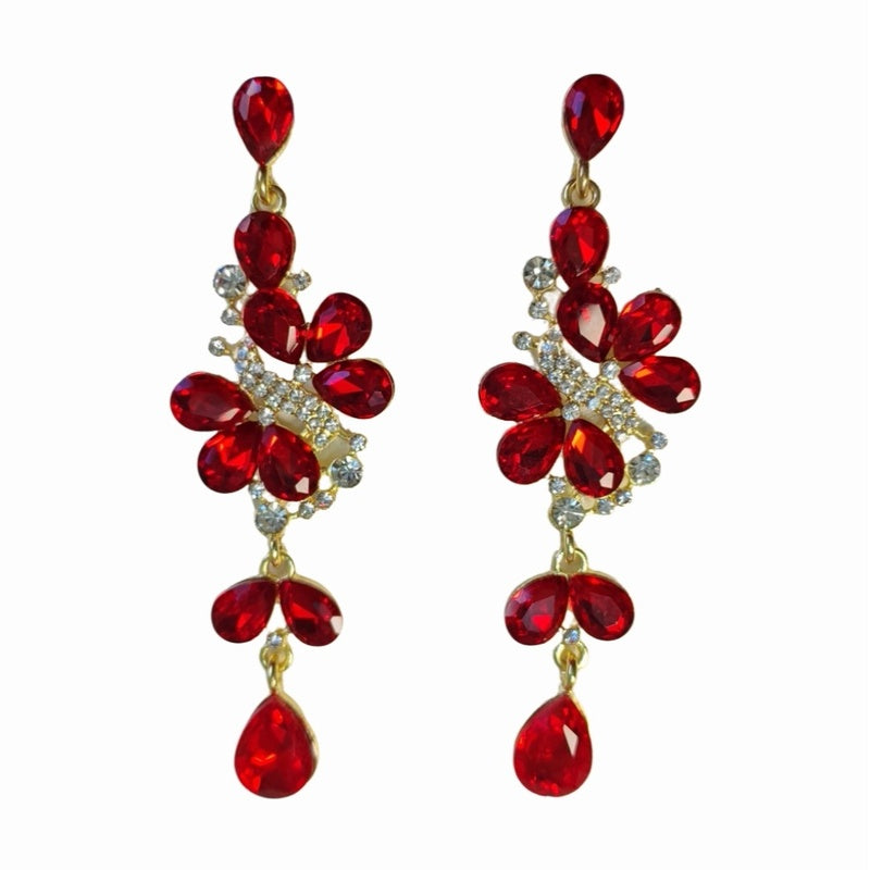 Elegant and sophisticated earrings, niche Korean-style dress unique ear accessories, 2026 New Year earrings