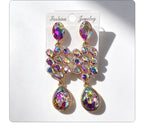 Water Tassel for Women, Elegant Multi-layered Flower Studs, Trendy Versatile Long Drop Earrings
