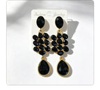 Water Tassel for Women, Elegant Multi-layered Flower Studs, Trendy Versatile Long Drop Earrings