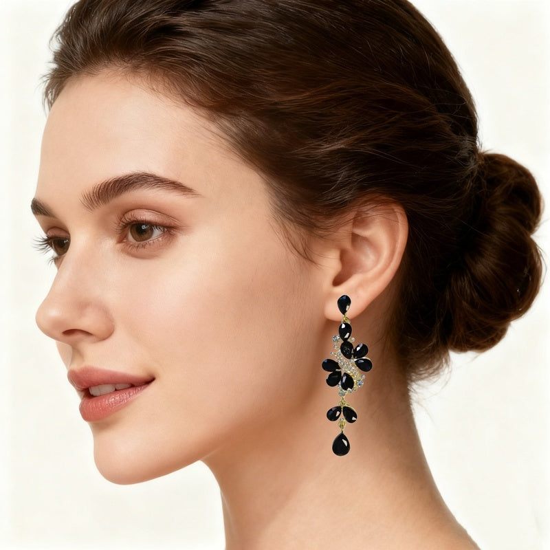 Elegant and sophisticated earrings, niche Korean-style dress unique ear accessories, 2026 New Year earrings