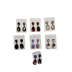 Fashionable water earrings for women, light luxury with a high-end feel, crystal drop earrings, versatile and elegant, simple design