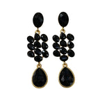 Water Tassel for Women, Elegant Multi-layered Flower Studs, Trendy Versatile Long Drop Earrings