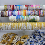 Personalized Beaded Bracelets Bulk Order, Custom Word Team Party Favors