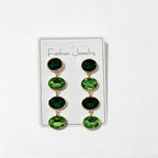 Fashionable, simple, elegant, niche, high-end, light luxury, fresh and colorful long tassel earrings