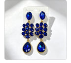 Water Tassel for Women, Elegant Multi-layered Flower Studs, Trendy Versatile Long Drop Earrings