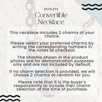 18" Custom Carabiner Charm Gemstone Beaded Necklace| Colorful Necklaces Pick Any 2 Charms| Jewelry Gift for Girls