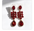 Water Tassel for Women, Elegant Multi-layered Flower Studs, Trendy Versatile Long Drop Earrings