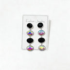 Fashionable, simple, elegant, niche, high-end, light luxury, fresh and colorful long tassel earrings