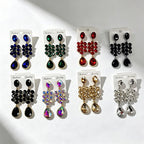 Water Tassel for Women, Elegant Multi-layered Flower Studs, Trendy Versatile Long Drop Earrings